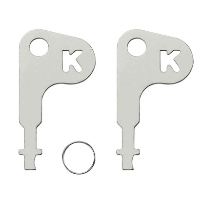 Gradora K-Key Adjustment Tool for MiniPro/Pro Plus, front view showing compact, durable design.