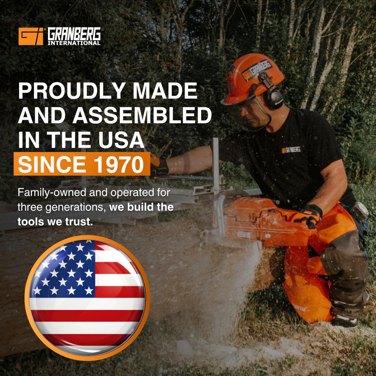 Granberg G1012XT proudly made in the USA.