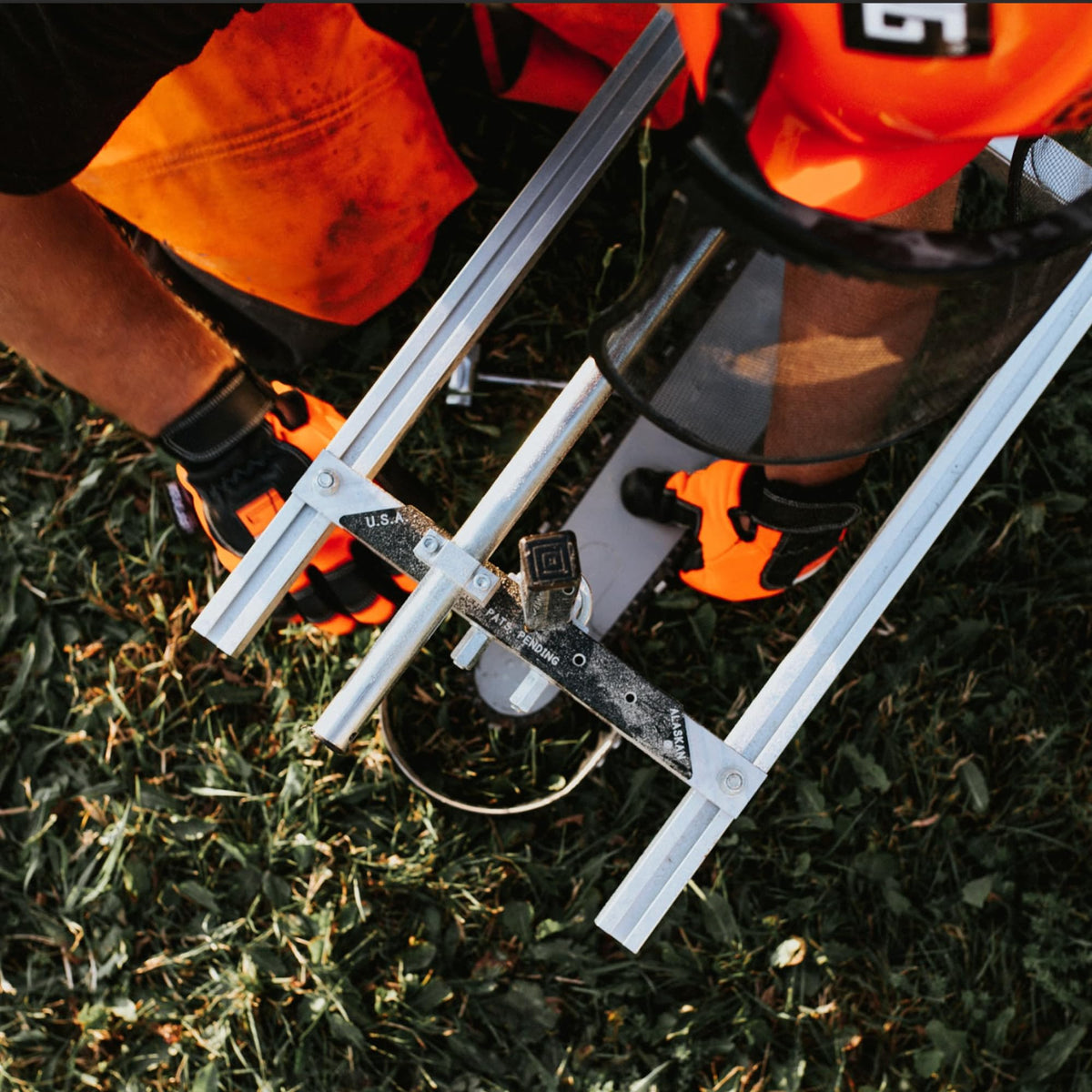 Granberg mill is portable for on-site storage and mobility.