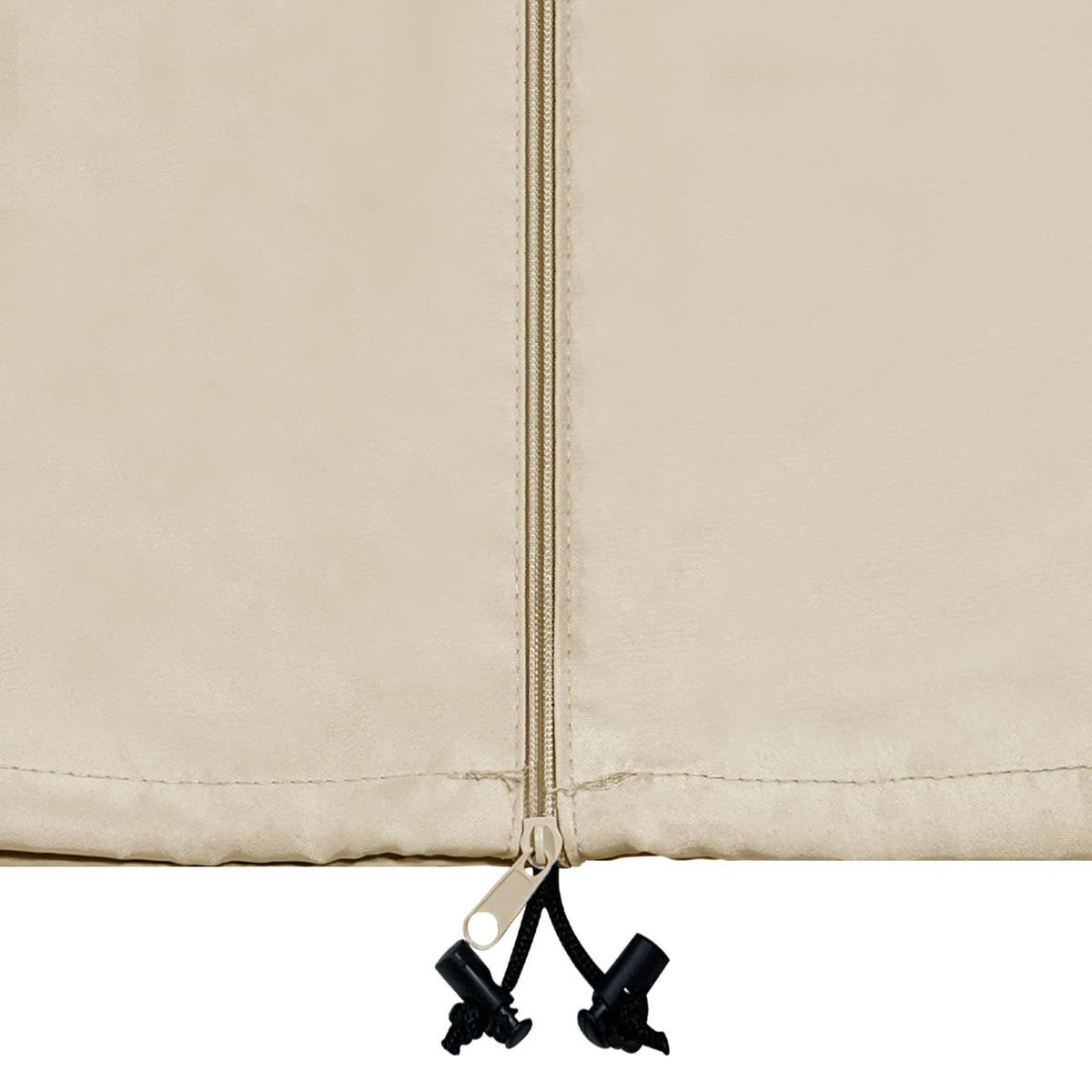 Grand Patio Deluxe umbrella cover highlighting waterproof, weatherproof fabric for outdoor use