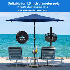 Grandhome portable lightweight tray for beach, patio, garden, or poolside