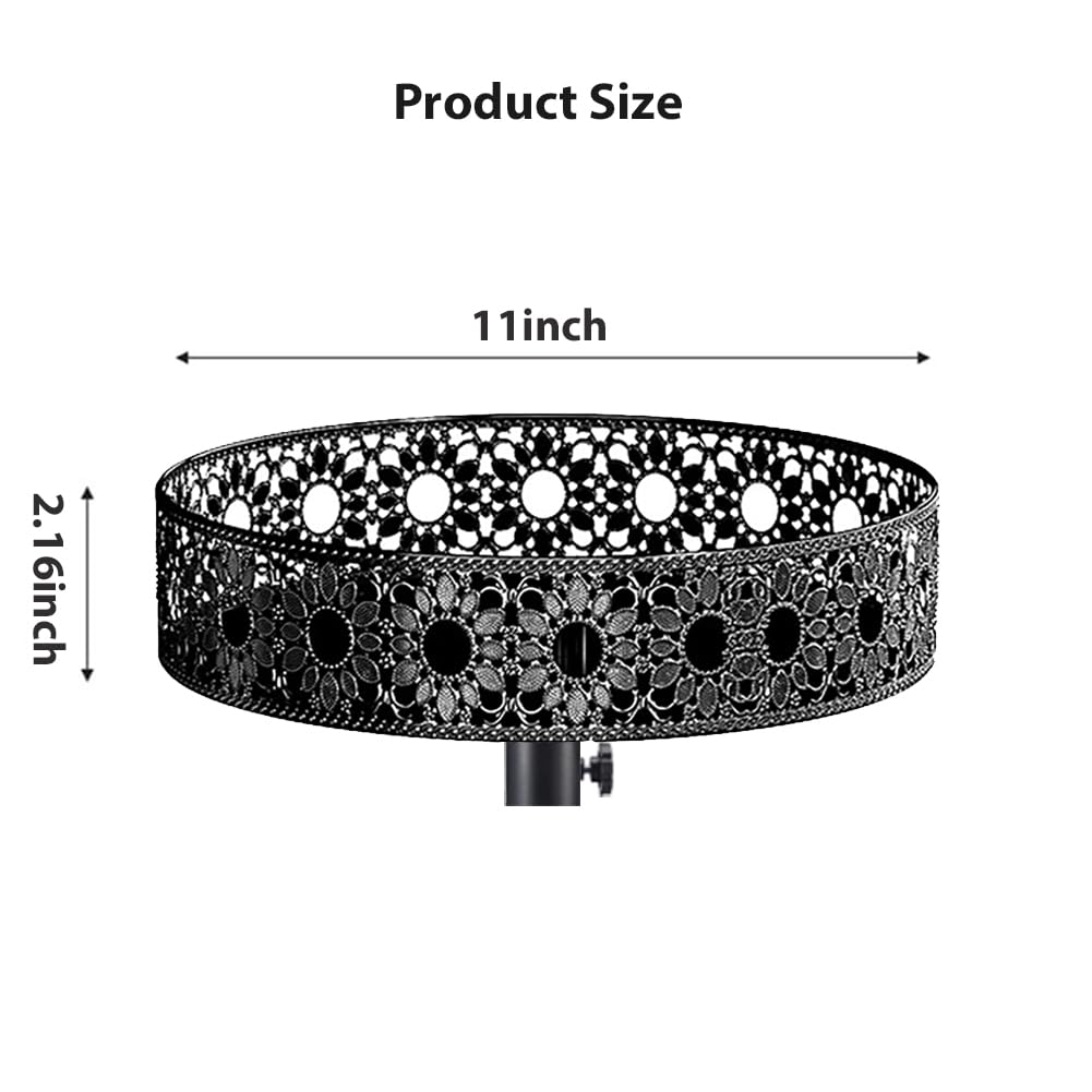 Grandhome 1.5in pole compatible tray fits most market umbrellas