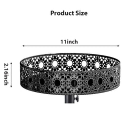 Grandhome 1.5in pole compatible tray fits most market umbrellas