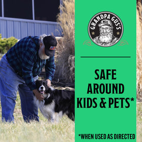 Safety labeling showing EPA-minimum risk credentials