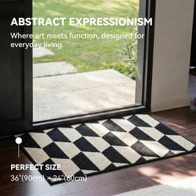 GRANNY SAYS indoor doormat 24x36 low profile edge fits under doors.