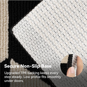 GRANNY SAYS indoor doormat 24x36 machine washable for easy cleaning.