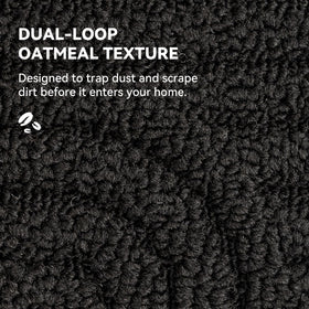 GRANNY SAYS machine-washable doormat cleans easily for daily use.