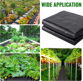 GRASSCLUB landscape fabric covering a walkable garden path for clean aesthetics.