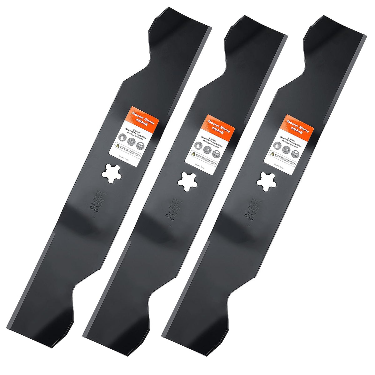 Grasscool 532187256 blade on Husqvarna Z254F deck for precise side discharge