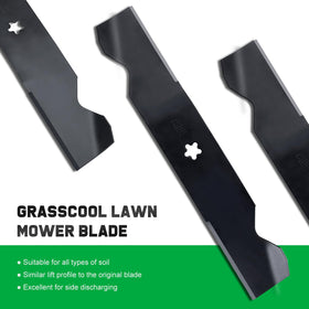 Grasscool compatibility notice reminds to match replacement numbers and sizes