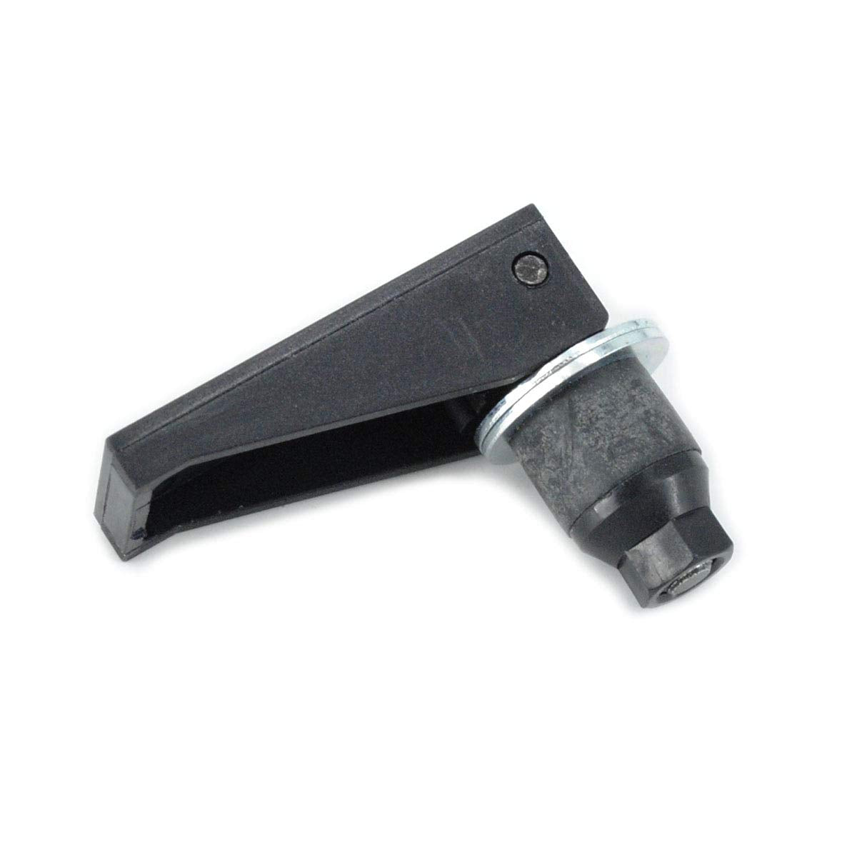 Grasshopper PowerVac site window latch enables easy maintenance access.
