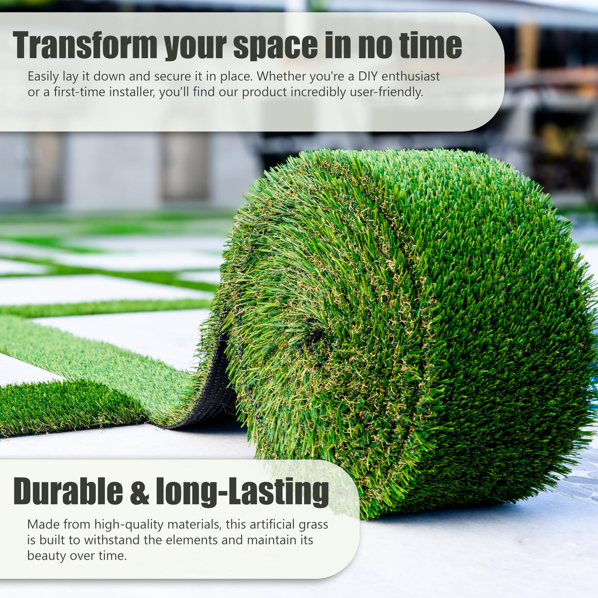 Grassline Solutions pre-cut roll ready for DIY or professional layouts