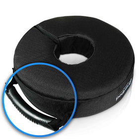 Gravipod 14-inch mini adjustable wrap-around design fits poles and narrow bases.