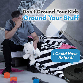 Gravipod 14-inch mini weather-resistant fabric withstands sun and rain.