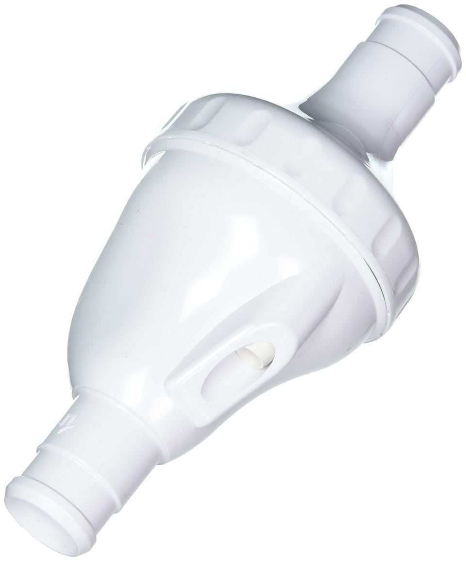 GRE Polaris in-line back-up valve 360 maintains consistent pool cleaning performance.