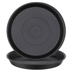 GREANER 12-inch plant saucer top view captures excess water for indoor plants