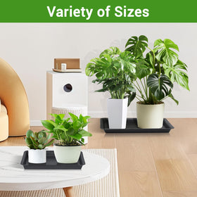 GREANER plant protection tray prevents spills on floors and furniture.