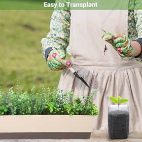 GREANER seedling bag used for indoor and outdoor gardening scenarios.