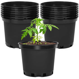 GREANER nursery pots 7-inch bulk pack ideal for seed starting and potting multiple plants