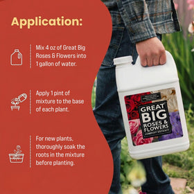 Great Big Plants humic acids minerals and seaweed boost soil health