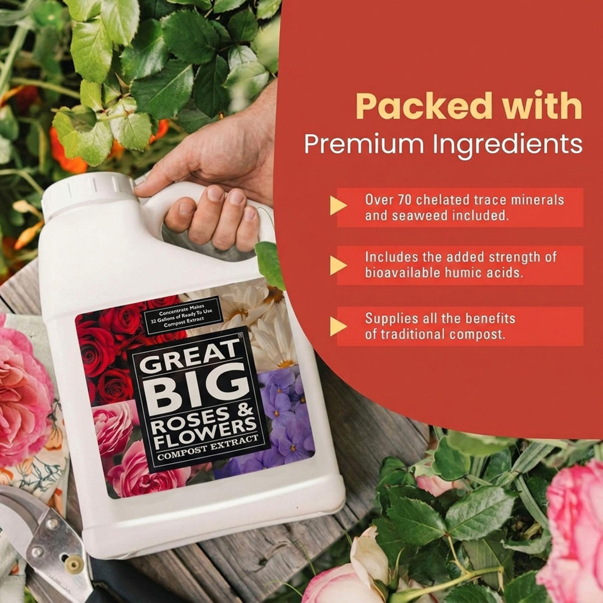 Great Big Plants Organic Input Material under USDA NOP supports eco-friendly gardening