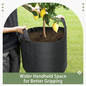 GreatBuddy labels included for easy garden pot organization.