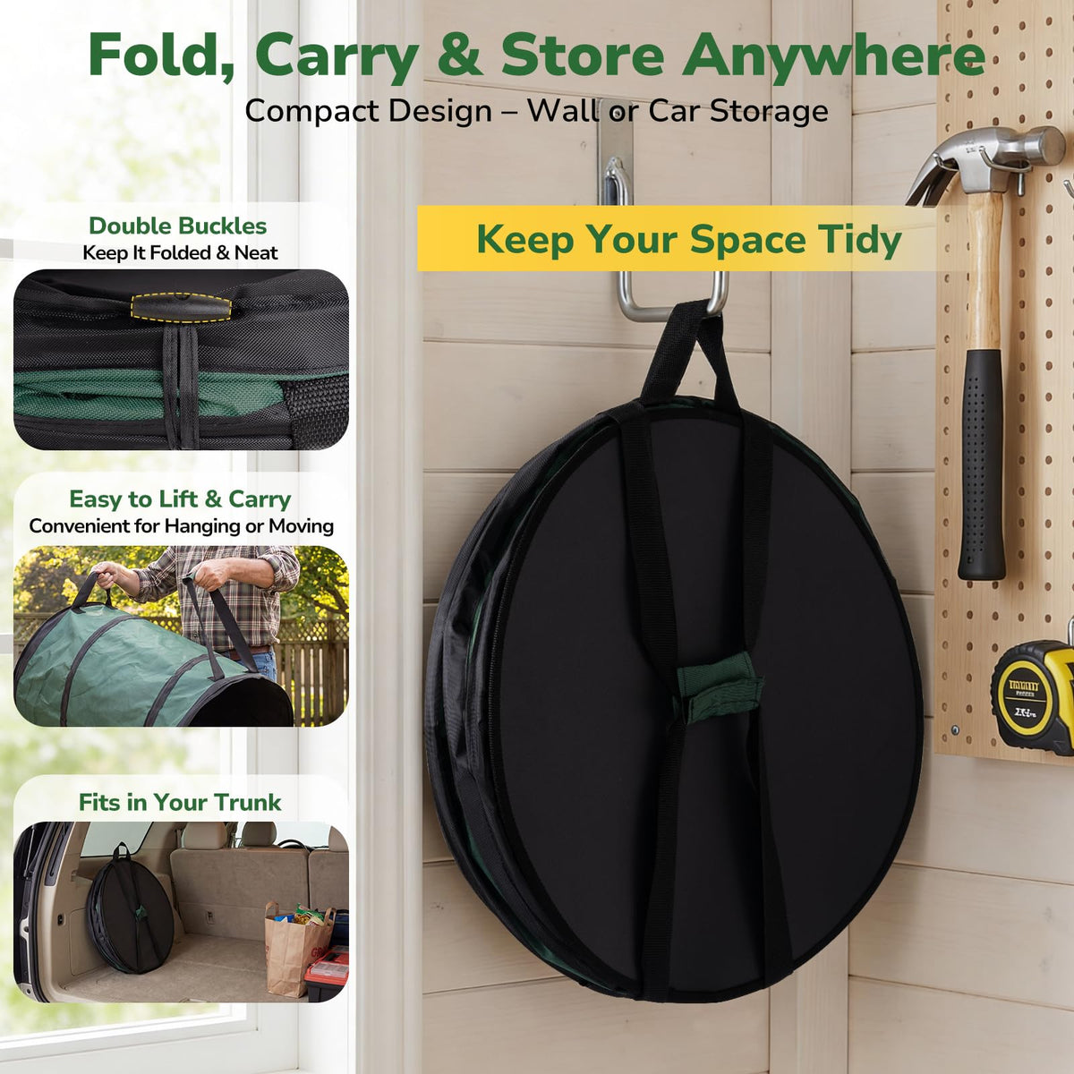 GreatBuddy multi-use bin suitable for camping, RV trips, and parties.
