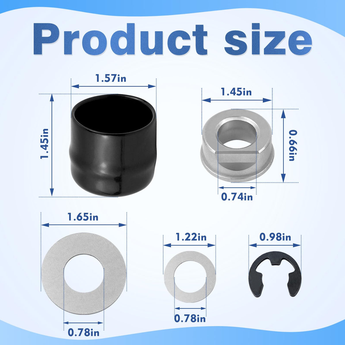 Greatshow 532009040 gasket set image demonstrates sealed components for longer life