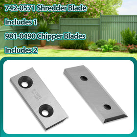 Greatshow blade compatibility for Craftsman and Troy-Bilt shredders.