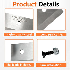 Greatshow Chipper Blade fits Tomahawk series for efficient yard work