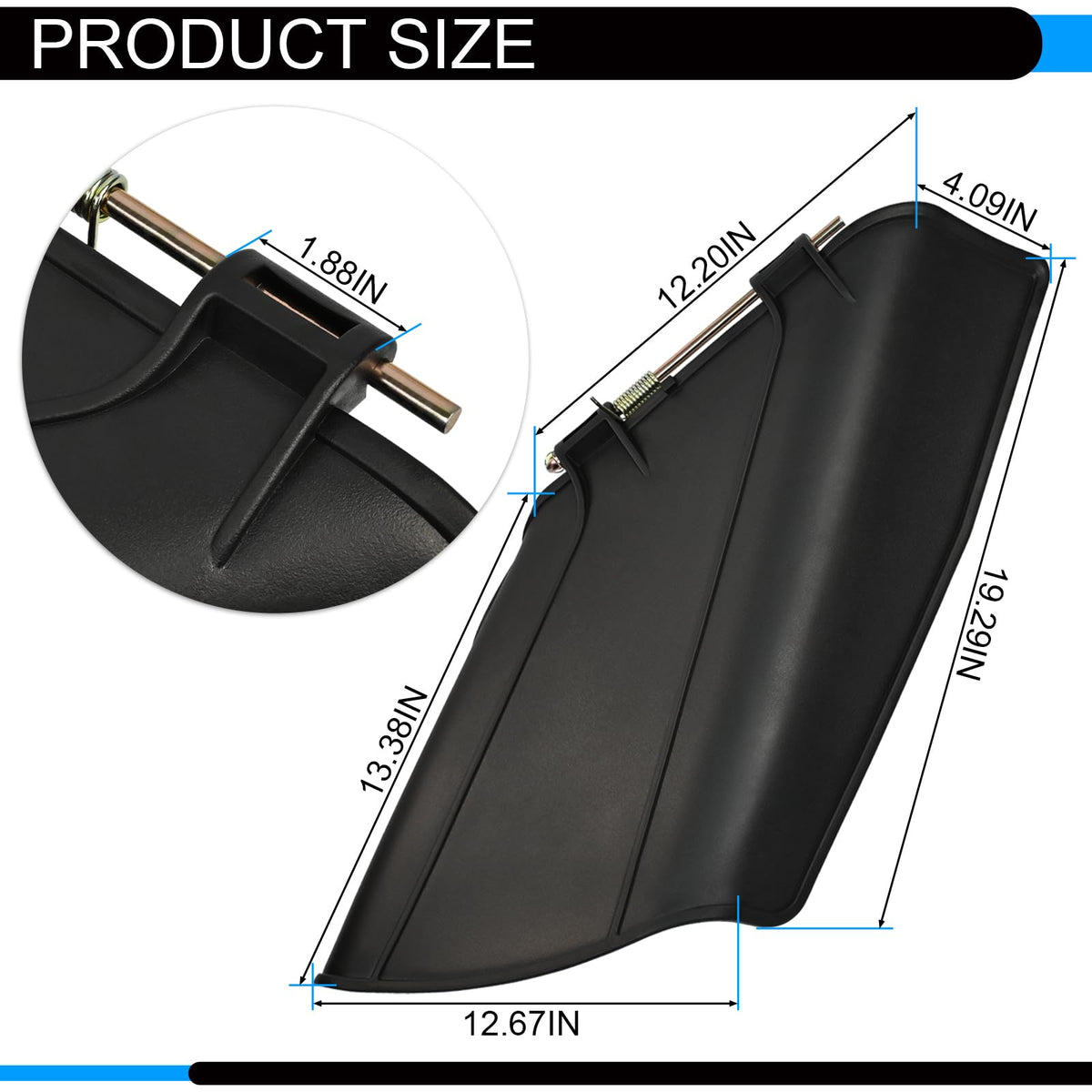 Greatshow deflector chute for Toro Z4202 with better outlet control.