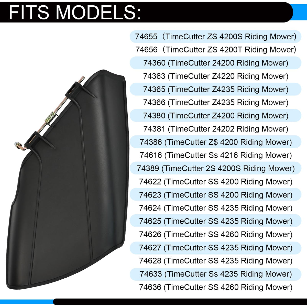 Greatshow deflector chute for ZS4200T ensures dependable compatibility and durability.