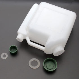 Grebizan 1L bottle durable plastic construction resists spills during refueling tasks.