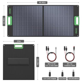 GRECELL expandable power system supports series/parallel hookup for higher output.