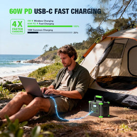 GRECELL compact power station demonstrates easy transport and storage.