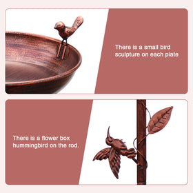 GRECOMEIN hummingbird decor adds garden charm and a focal point