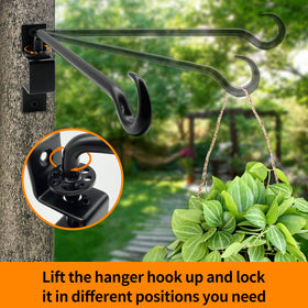 Greemov swivel plant hanger for indoor-outdoor use enables flexible sun-ready arrangements.