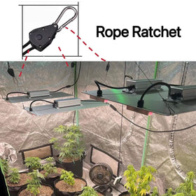 Green Hut zinc-plated carabiner hooks resist rust for long-term use