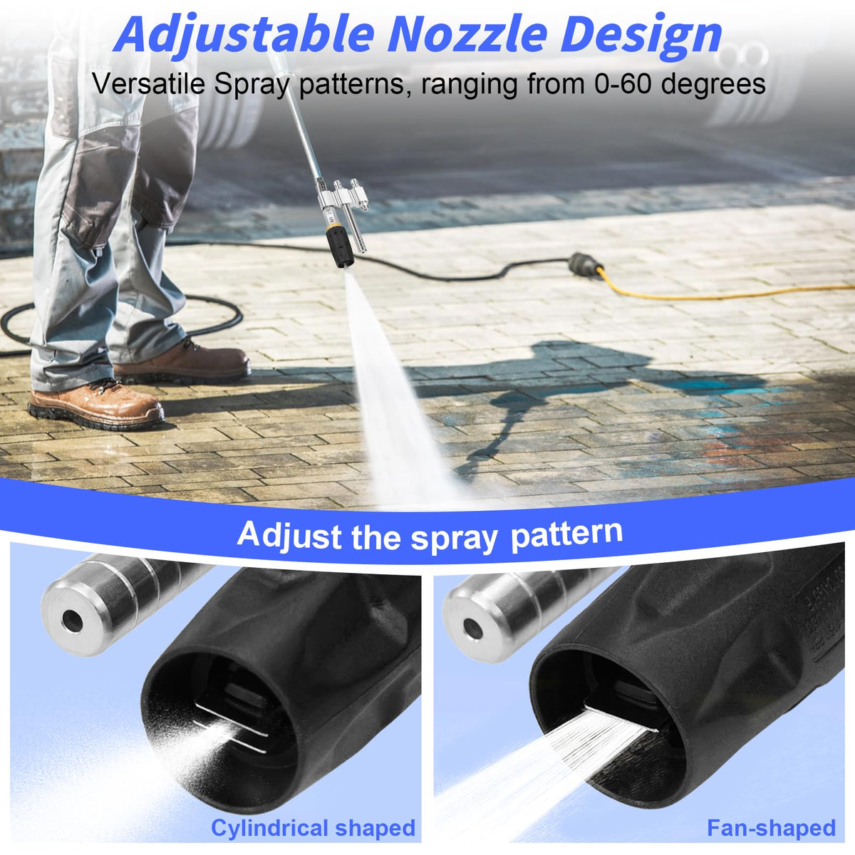 Green Living remote atomization reaches up to 50 feet for hard-to-reach areas.