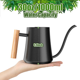 Green Moon Water Can stainless steel body resists rust and leaks.