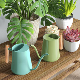 Green Moon watering can for hanging plants and wall planters