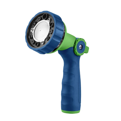 GREEN MOUNT garden hose nozzle with thumb control for easy, precise water flow