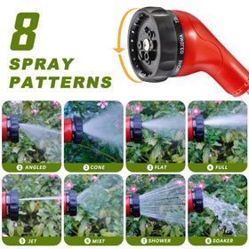 GREEN MOUNT flow-control wand enables precise watering for plants and soil