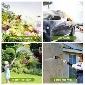 GREEN MOUNT Watering Wand full pattern for even yard coverage