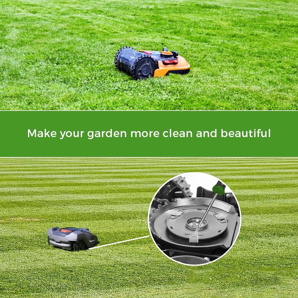 Green Piece rust-resistant stainless steel blades resist moisture and sap.