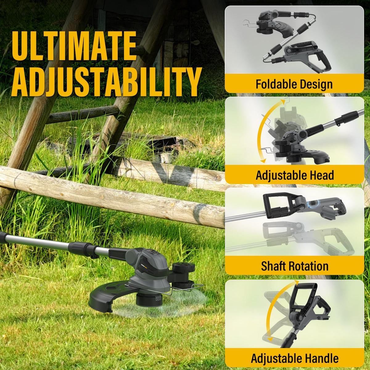 Lightweight, balanced GREENFURY design reduces fatigue during extended sessions.