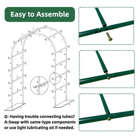 GreenGiggle easy-assembly arch for quick setup