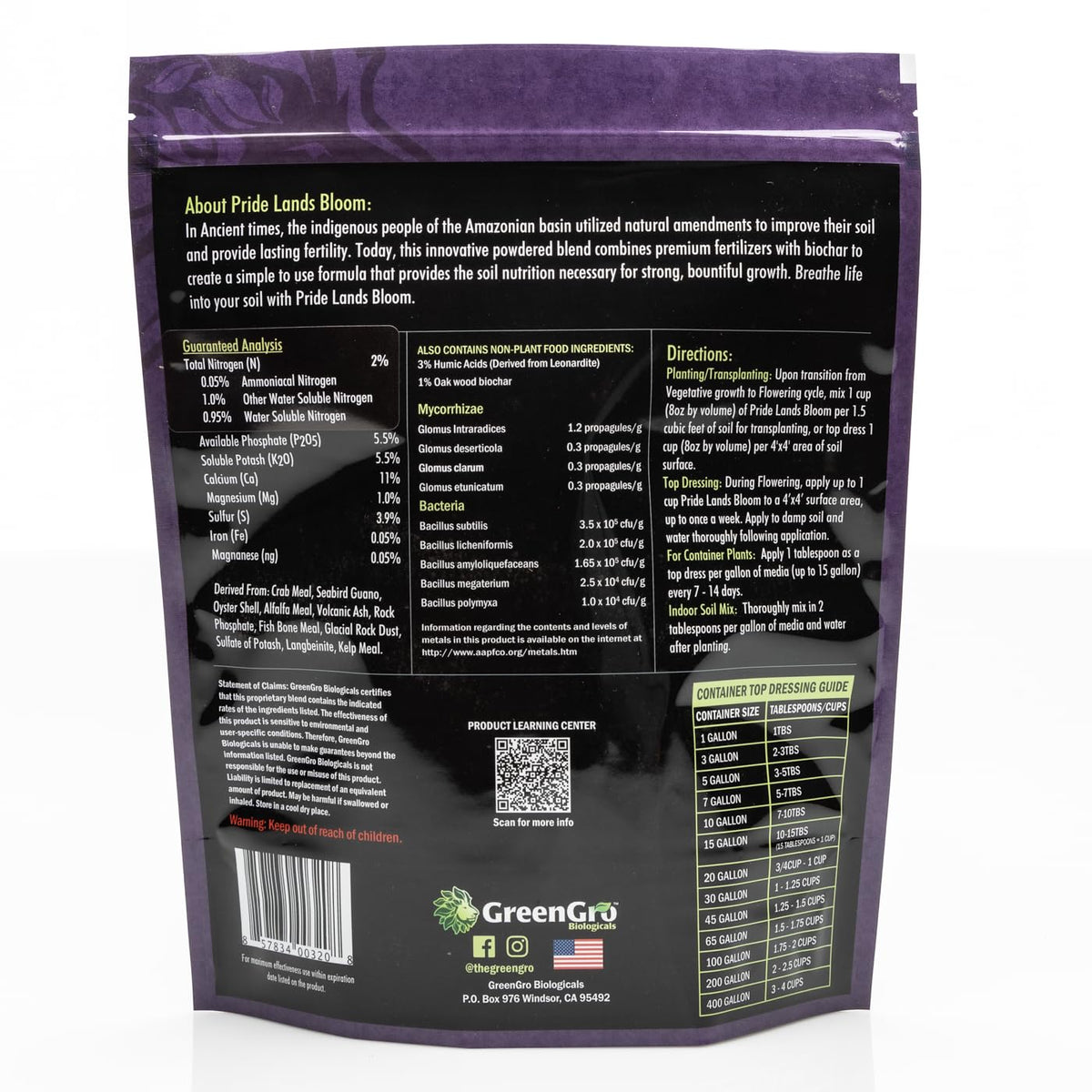 GreenGro Pride Lands top-dress application demonstrates easy soil amendment for rapid color boost.