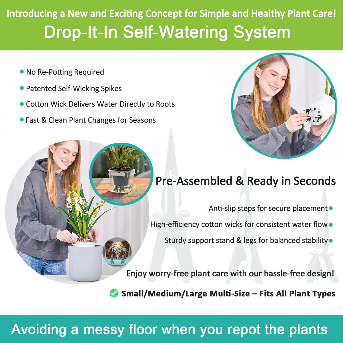 GreenShip planters for indoor outdoor use suitable for various spaces.