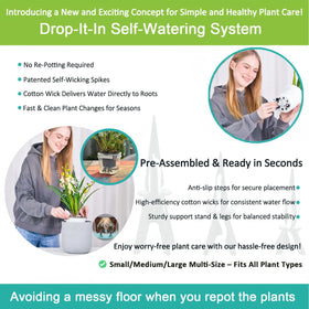 GreenShip planters for indoor outdoor use suitable for various spaces.